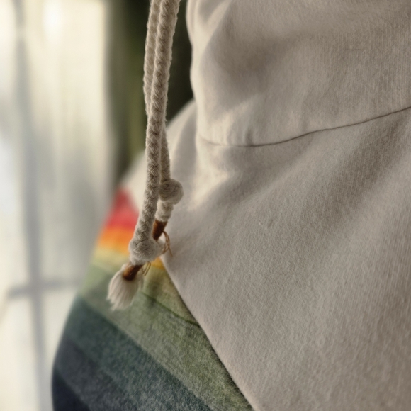 Ampersand Avenue "All Eyes On Hue" Women's Hoodie - Size Small Multi- Colored - Picture 5 of 13